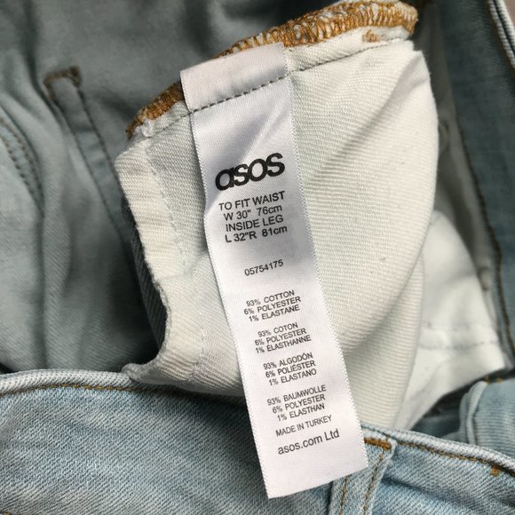 ASOS Extreme Super Skinny Jeans | Single Distressed Leg - Picture 8 of 10